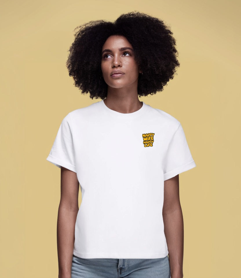 T-shirt "Nappy Wife"