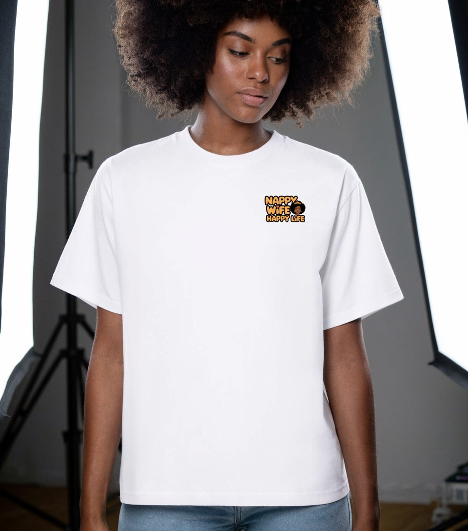 T-shirt "Nappy Wife đź‘‘"