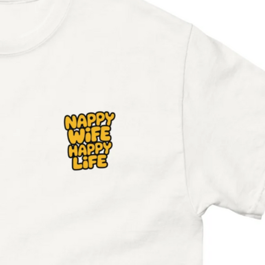 T-shirt "Nappy Wife"